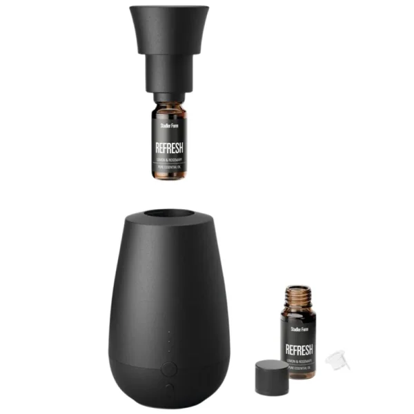 Volatile aroma diffuser Ella zwart onderdelen