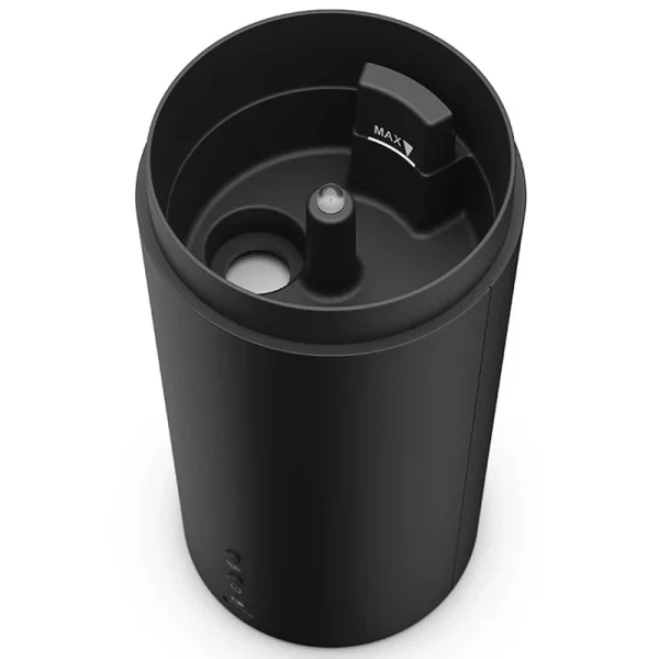 Volatile aroma diffuser Lucy zwart binnenkant