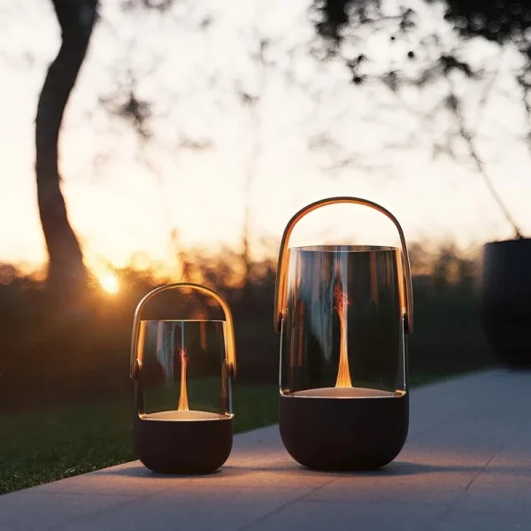 Volatile aroma diffuser Sophia klein sfeerfoto lantaarns op tafel